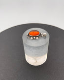 Georg Jensen Årsvedhæng i Sterling Sølv med Rav 1995 - Danam Antik