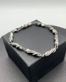 Georg Jensen Sterling Sølv Armlænke No. 387 Ole Kortzau - Danam Antik