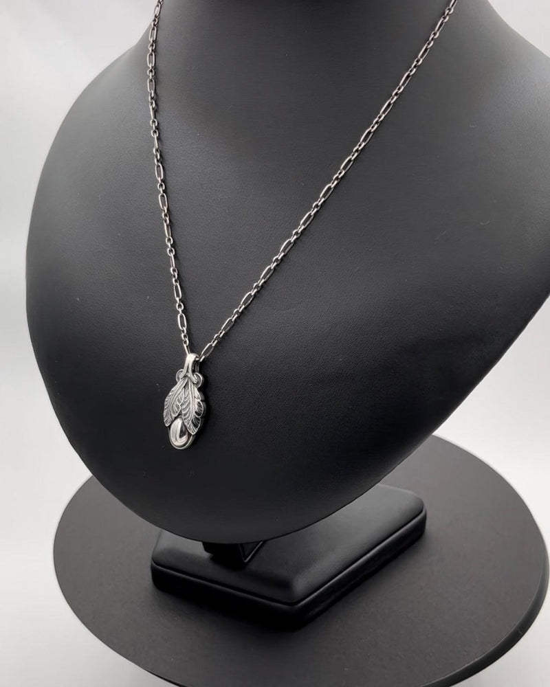 Georg Jensen Sterling Sølv 2008 Årsvedhæng med halskæde - Danam Antik