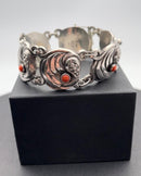 Georg Jensen Sterling Sølv Armlænke No. 19 Koral - Danam Antik