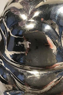 Kaviarlågskål, Sølv, forgyldt inderskål (1919) - Danam Antik