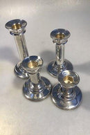 Lysestager Sterling Sølv No 337(4) - Danam Antik