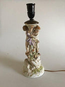 Meissen Lampe med figurer - Danam Antik