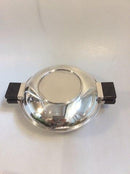 Mogens Bjørn-Andersen Sterling Sølv lågskål med ibenhold håndtag - Danam Antik