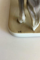 Nymphenburg Porzellan Figur af Hest i Porcelæn - Danam Antik