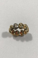 Ole Lynggaard 14K Guld Hjertering m Brillant 0.03 ct - Danam Antik