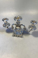 Par 3-armede Lysestager Sterling Sølv - Danam Antik