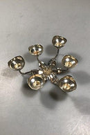 Par Anton Michelsen Sterling Sølv Lysestager/Kertestager - Danam Antik