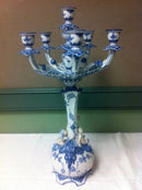 Par Royal Copenhagen Musselmalet Helblonde Kandelaber No 1006 - Danam Antik