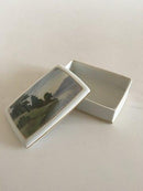 Rosenthal Art Nouveau lågskål med landskabs motiv - Danam Antik