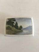 Rosenthal Art Nouveau lågskål med landskabs motiv - Danam Antik