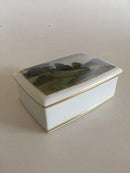 Rosenthal Art Nouveau lågskål med landskabs motiv - Danam Antik