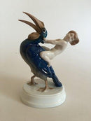 Rosenthal Porcelæns Figurine af Putti på ryggen af Tucan - Danam Antik