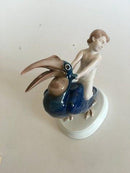 Rosenthal Porcelæns Figurine af Putti på ryggen af Tucan - Danam Antik