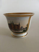 Royal Copenhagen Antik Kop med Håndmalet motiv af Frederiksborg Slot - Danam Antik