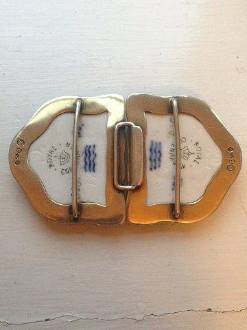 Royal Copenhagen Anton Michelsen Bæltespænde No 336 af Christian Thomsen og er fra 1906 Motiv er sommerfugle - Danam Antik