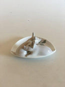 Royal Copenhagen Art Nouvaeu skål med to grise No 1233/953 - Danam Antik