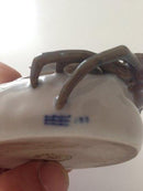 Royal Copenhagen Art Nouveau Krystal Glasur Skål med krabbe og søstjerne - Danam Antik