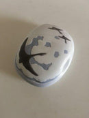 Royal Copenhagen Art Nouveau lågskål med svaner No 23/10 - Danam Antik