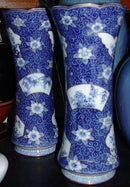 Royal Copenhagen Art Nouveau Unika Par Vase af Fru. Arnold Krog fra 1889 - Danam Antik