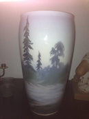 Royal Copenhagen Art Nouveau Unika Vase af Carl Frederik liisberg fra 1893 - Danam Antik