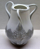 Royal Copenhagen Art Nouveau Vase med 3 Rokker og deres haler er håndtag No 294/144 - Danam Antik