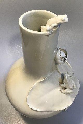 A5】ロイヤルコペンハーゲン 花瓶 アオガラ 鳥 デンマーク製 ロイヤル