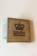 Royal Copenhagen Dørhåndtag i aluminium og keramik - Danam Antik