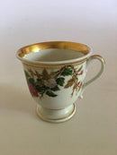 Royal Copenhagen Empire kopper med blomster motiv - Danam Antik