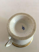 Royal Copenhagen Empire kopper med blomster motiv - Danam Antik