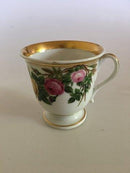 Royal Copenhagen Empire kopper med blomster motiv - Danam Antik