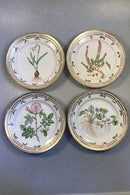 Royal Copenhagen Flora Danica Frokosttallerkener No 20/3550 (Jubilæumsæt på 4 tallerkner) - Danam Antik