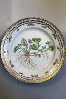 Royal Copenhagen Flora Danica Frokosttallerkener No 20/3550 (Jubilæumsæt på 4 tallerkner) - Danam Antik