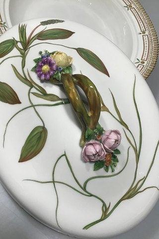 ロイヤルコペンハーゲン フローラダニカ 蓋付き皿 No 20/3567 オーバル