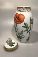 Royal Copenhagen Flora Danica Lågvase (739+740) - Danam Antik