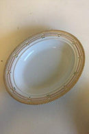 Royal Copenhagen Flora Danica Ovalt lågfad No 3567 - Danam Antik