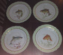 Royal Copenhagen Grønne Fisketallerken No 919/1710 "Flora Danica". - Danam Antik
