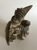 Royal Copenhagen Jais Nielsen Stentøjsskulptur "Jakobs Kamp med Englen" - Danam Antik