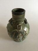 Royal Copenhagen Jais Nielsen Stentøjsvase No 2966 i speciel grøn glasur - Danam Antik