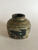 Royal Copenhagen Jørgen Mogensen Fugle Vase No 21925 - Danam Antik