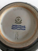 Royal Copenhagen Knud Kyhn Stentøjs Lågkrukke med And No 20509 - Danam Antik