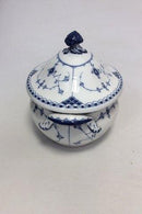 Royal Copenhagen Musselmalet Halvblonde Oval Terrin nr. 596 - Danam Antik