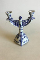 Royal Copenhagen Musselmalet Helblonde Sæt af to Lysestager No 1/1169 - Danam Antik