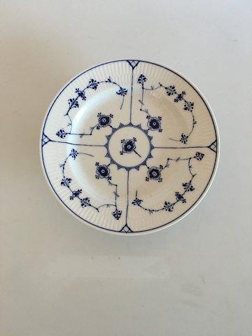 Royal Copenhagen Musselmalet Riflet Kagefad på fod No 187 - Danam Antik