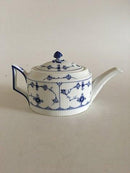 Royal Copenhagen Musselmalet Riflet Tekande med Låg No 255 - Danam Antik