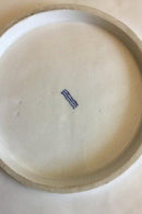 Royal Copenhagen Saksisk Blomst Kæmpe Serveringsfad med Havfruer og fisk. Velegnet til Skaldyr/Hummer. - Danam Antik