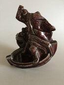 Royal Copenhagen Stentøjs Figur af Jais Nielsen Jonas og Hvalen - Danam Antik