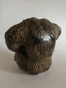 Royal Copenhagen Stentøjsfigur Abemor med unge af knud Kyhn No 20200 - Danam Antik