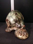 Royal Copenhagen Stentøjsfigur af Bjørn og Slange af Knud Kyhn No 20213 - Danam Antik