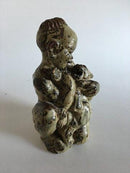 Royal Copenhagen Stentøjsfigur af Negerdreng med kat nr. 20244 - Danam Antik